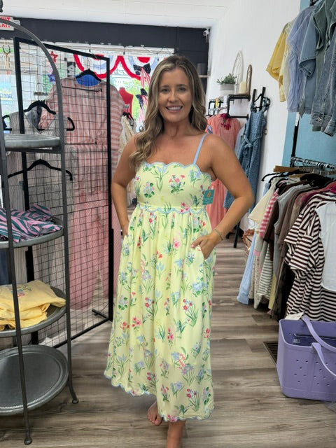 Floral Midi Dress