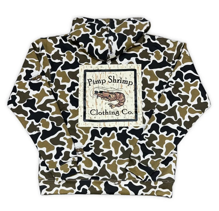 New School Camo Hoodie