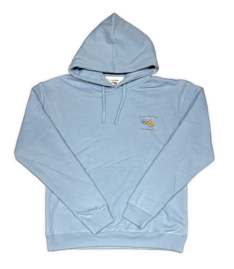 Inlet Blue Mid-Weight Hoodie