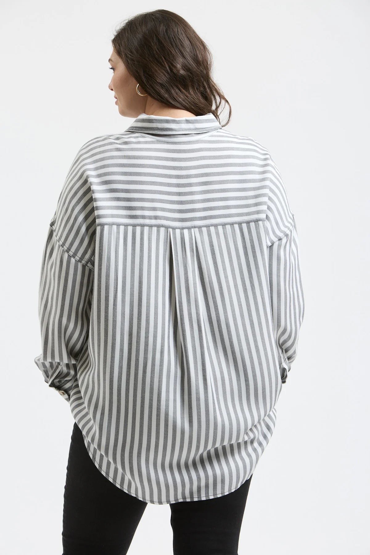 Perch Striped Button Shirt