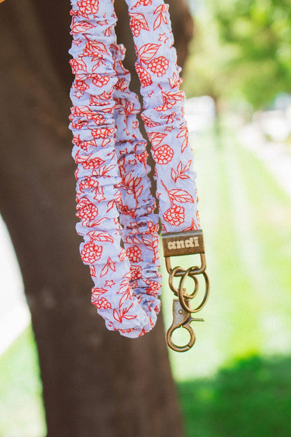 Hydrangea Floral Lanyard