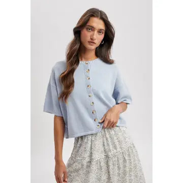 Button-Up Sweater