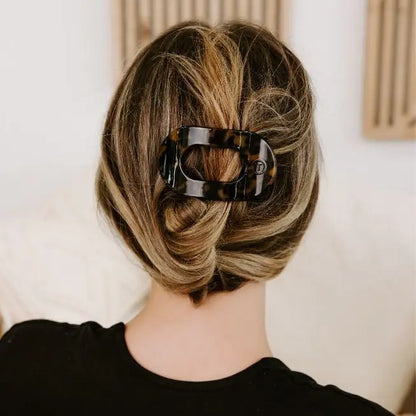 Round Flat Small Hair Clip