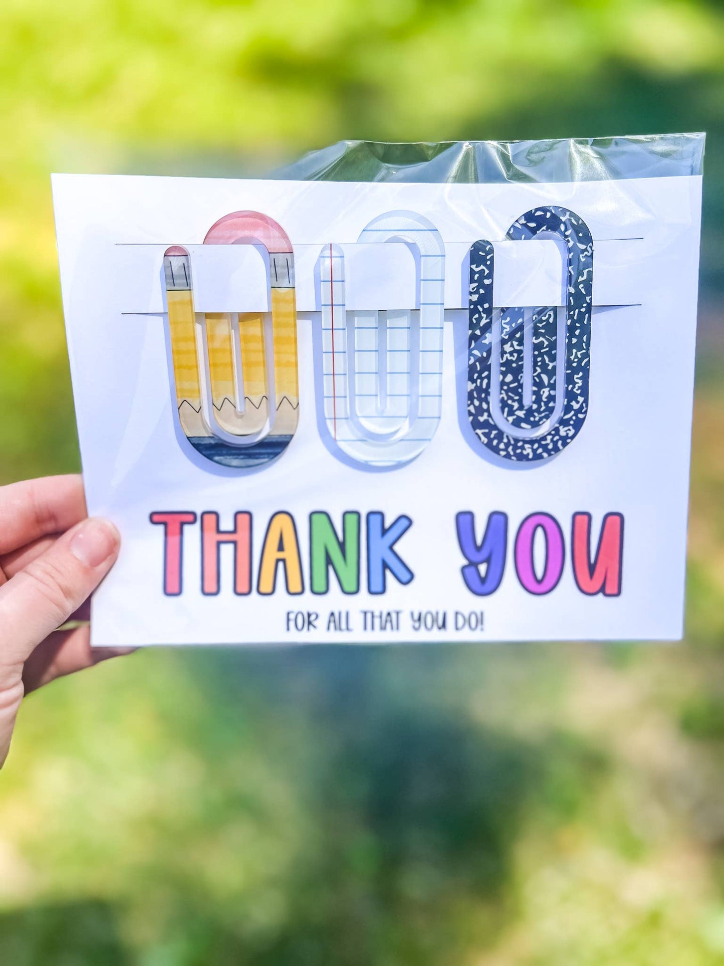Teacher-Themed Paper Clips