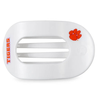 Go Tigers! Large Flat Round Hair Clip