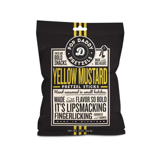 Yellow Mustard Pretzels