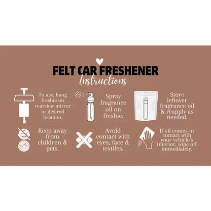 Flower Car Freshener