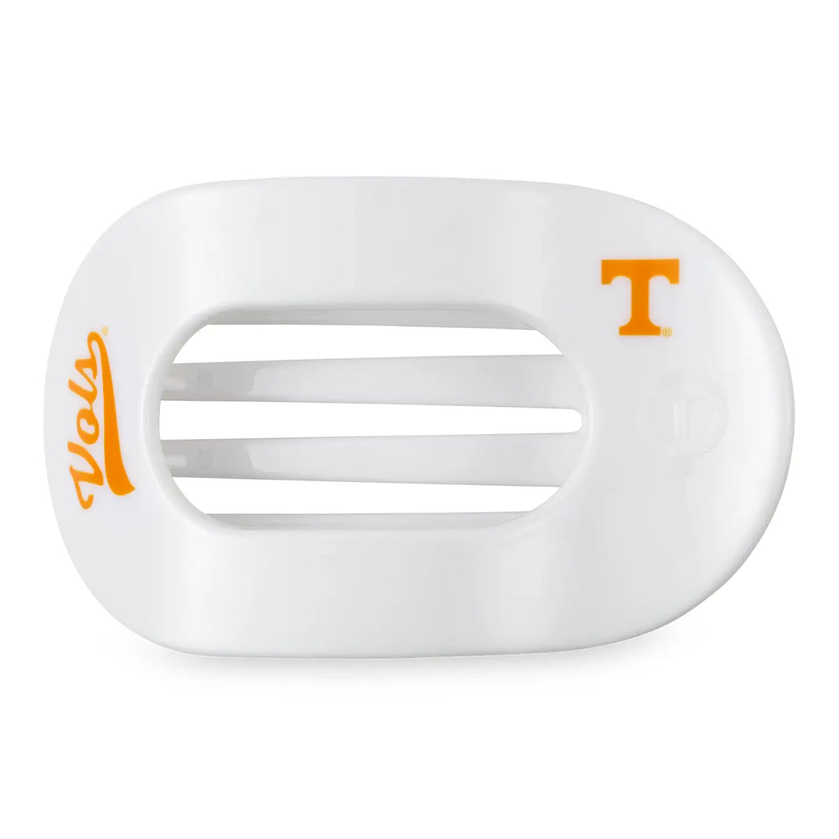 Go Vols! Medium Flat Round Hair Clip