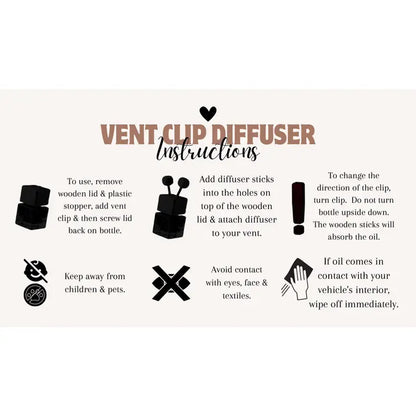Highland Cow Vent Clip NC