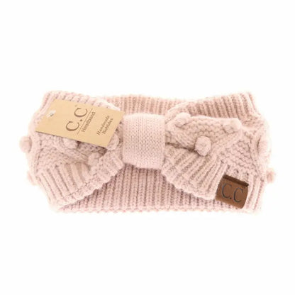 Bobble Knit C.C Women's Fashion Headband