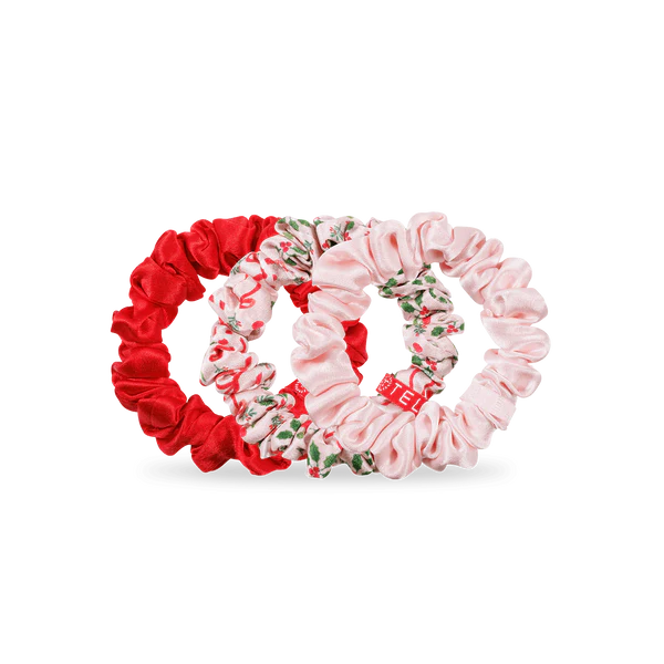 Blushmas Small Silk Scrunchies