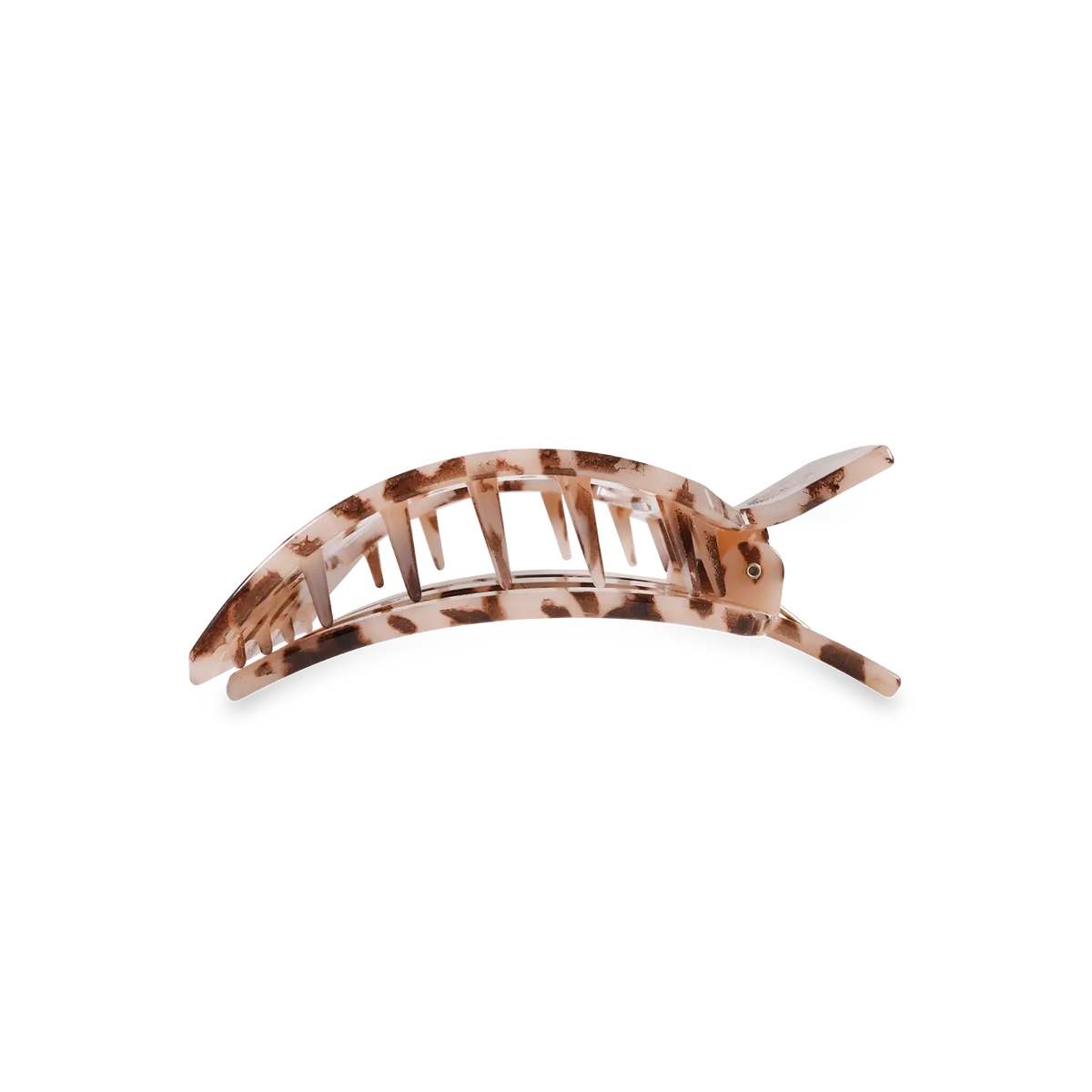 Blonde Tortoise | Medium | Flat Square Hair Clip