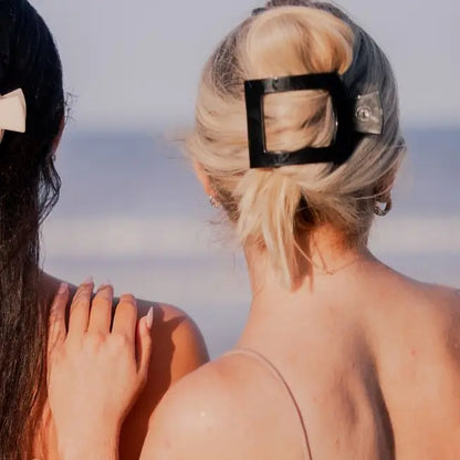 Square Flat Hair Clip | Large
