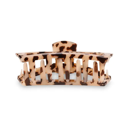 Open Hair Clip | Med | Blond Tortoise