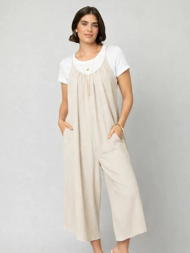 Linen-Like Stingray Jumper