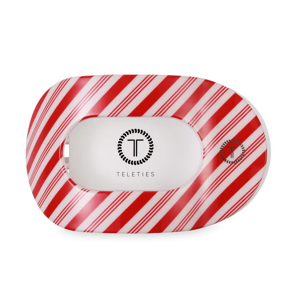 Candy Cane Crush Flat Hair Clip