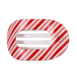Candy Cane Crush Flat Hair Clip