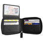 Cow/Buffalo Bi-Fold Wallet with Zipper