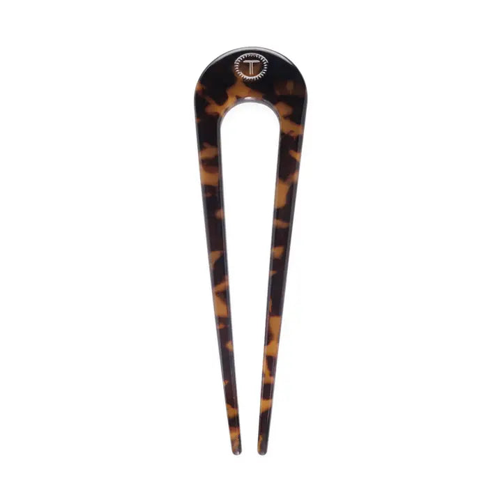 French Hair Pin Tortoise