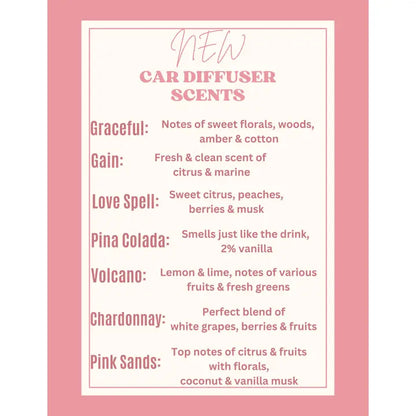 Graceful Car Diffuser