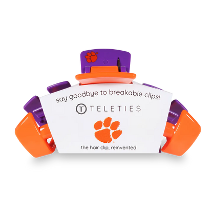 Classic College Hair Clip | Large | Clemson Univ.