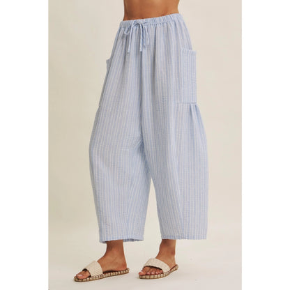 Slow Mornings Stripe Billowy Pants