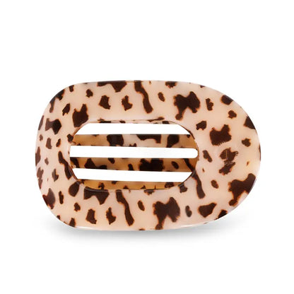 Round Flat | Lg | Blonde Tortoise