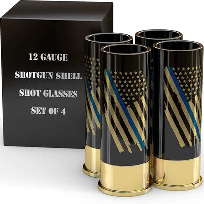 12 Gauge Shot Glasses Set of 4