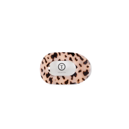 Blonde Tortoise | Tiny | Flat Round Hair Clip
