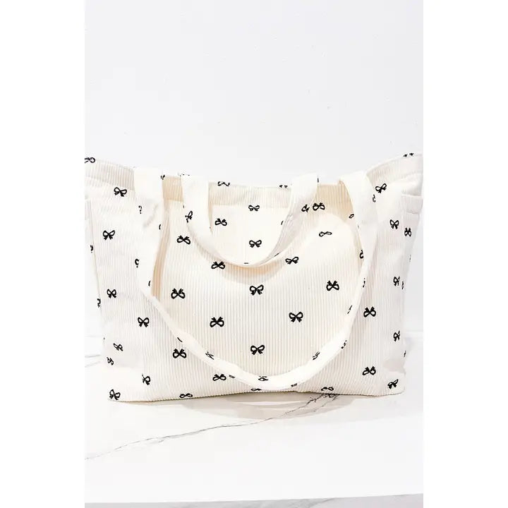 Brittany Bow Tote Bag