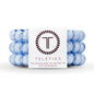 Washed Denim Hair Ties  | Large |