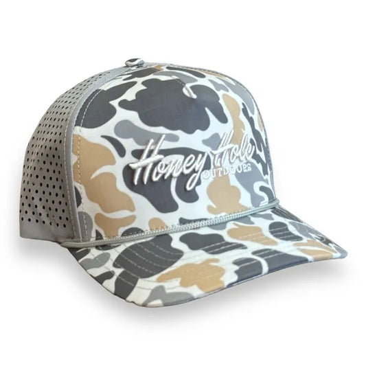 Gray Camo Performance Hat