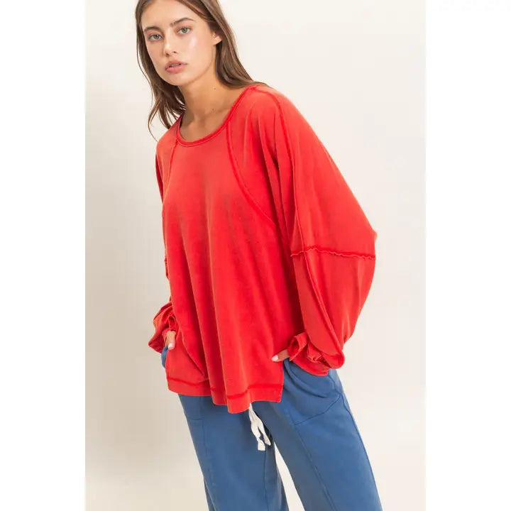 Kennedi Raglan Sleeve Top