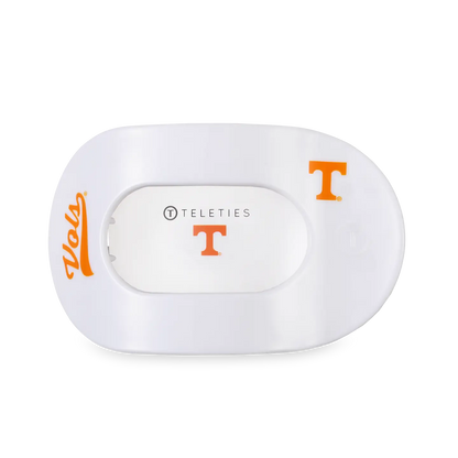 Go Vols! Large Flat Round Hair Clip