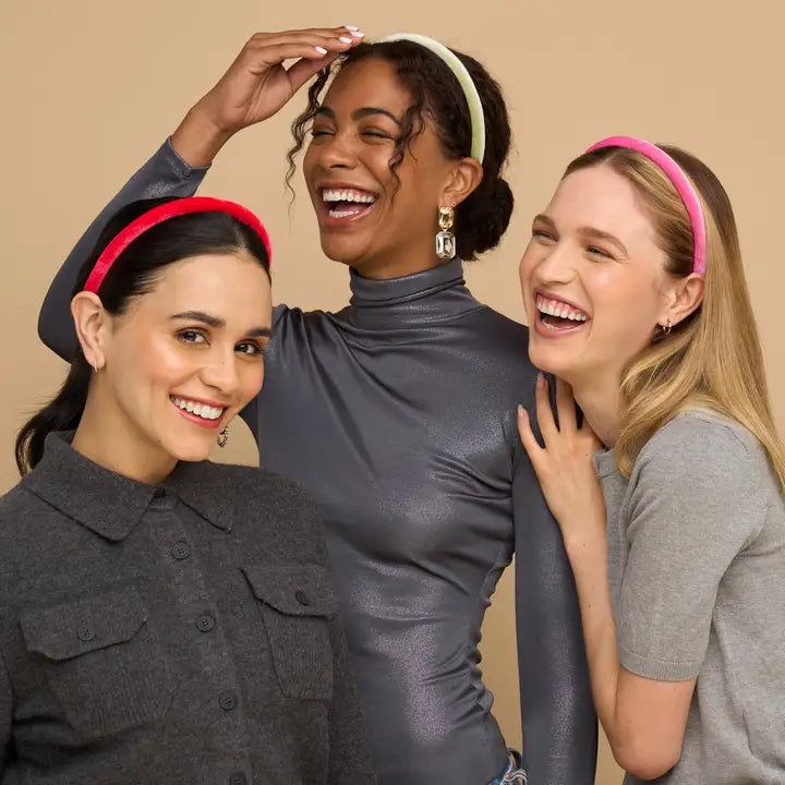 Velvet Headband 3pc Set