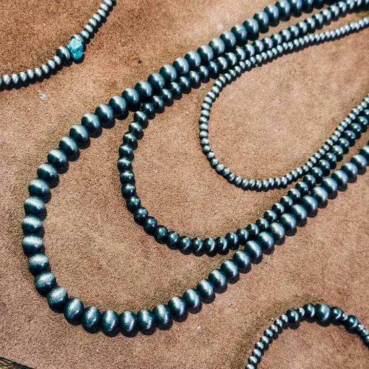 Silver Navajo Pearl Choker