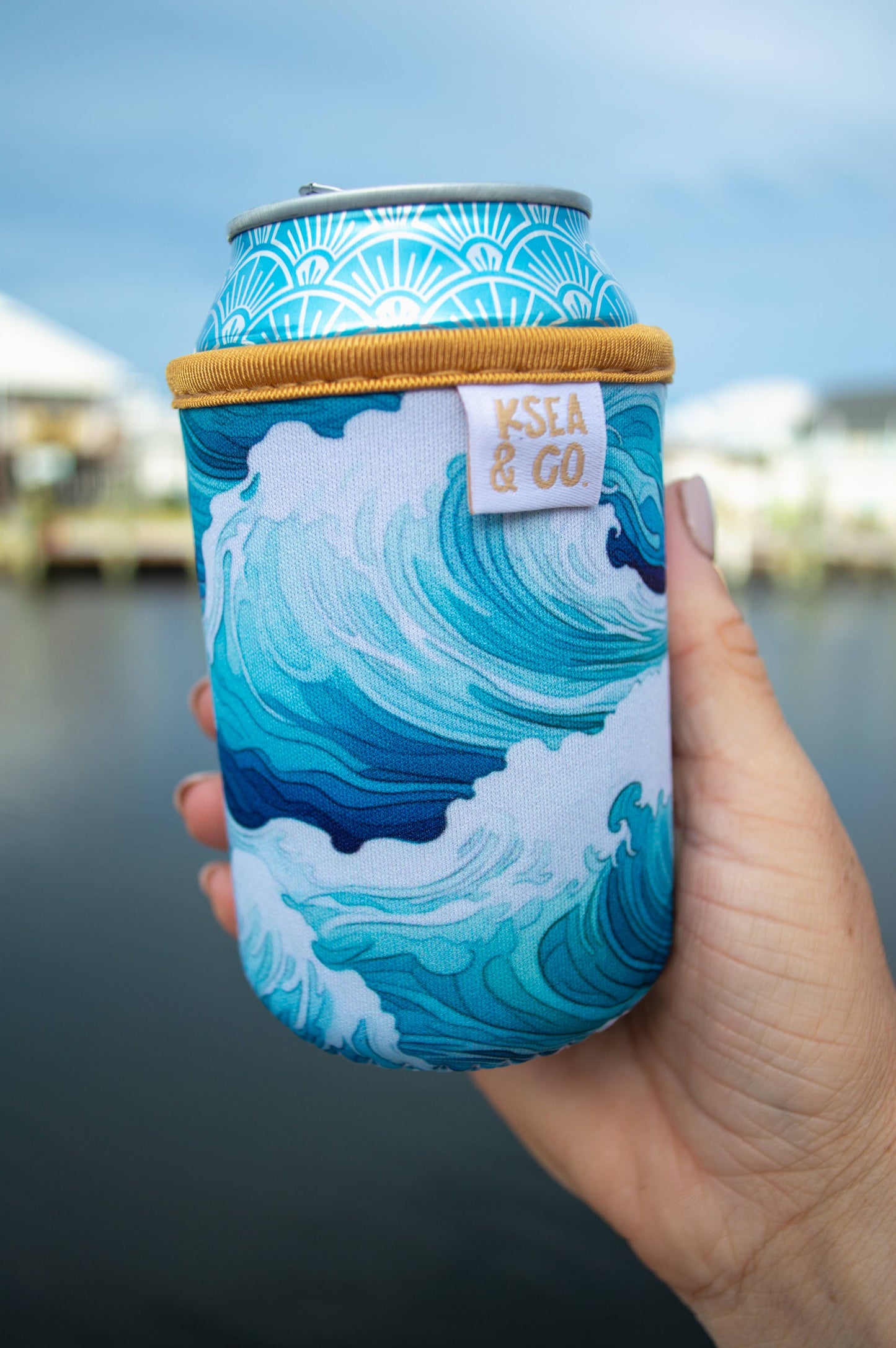 Waves Can Sleeves -REG CAN
