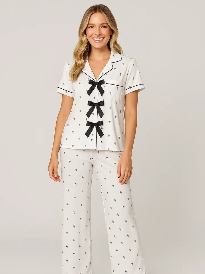 Bow Tie Pj Set
