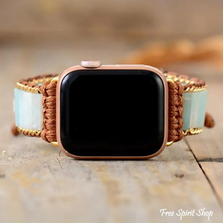 42-45 mm Amazonite Apple Watch Band