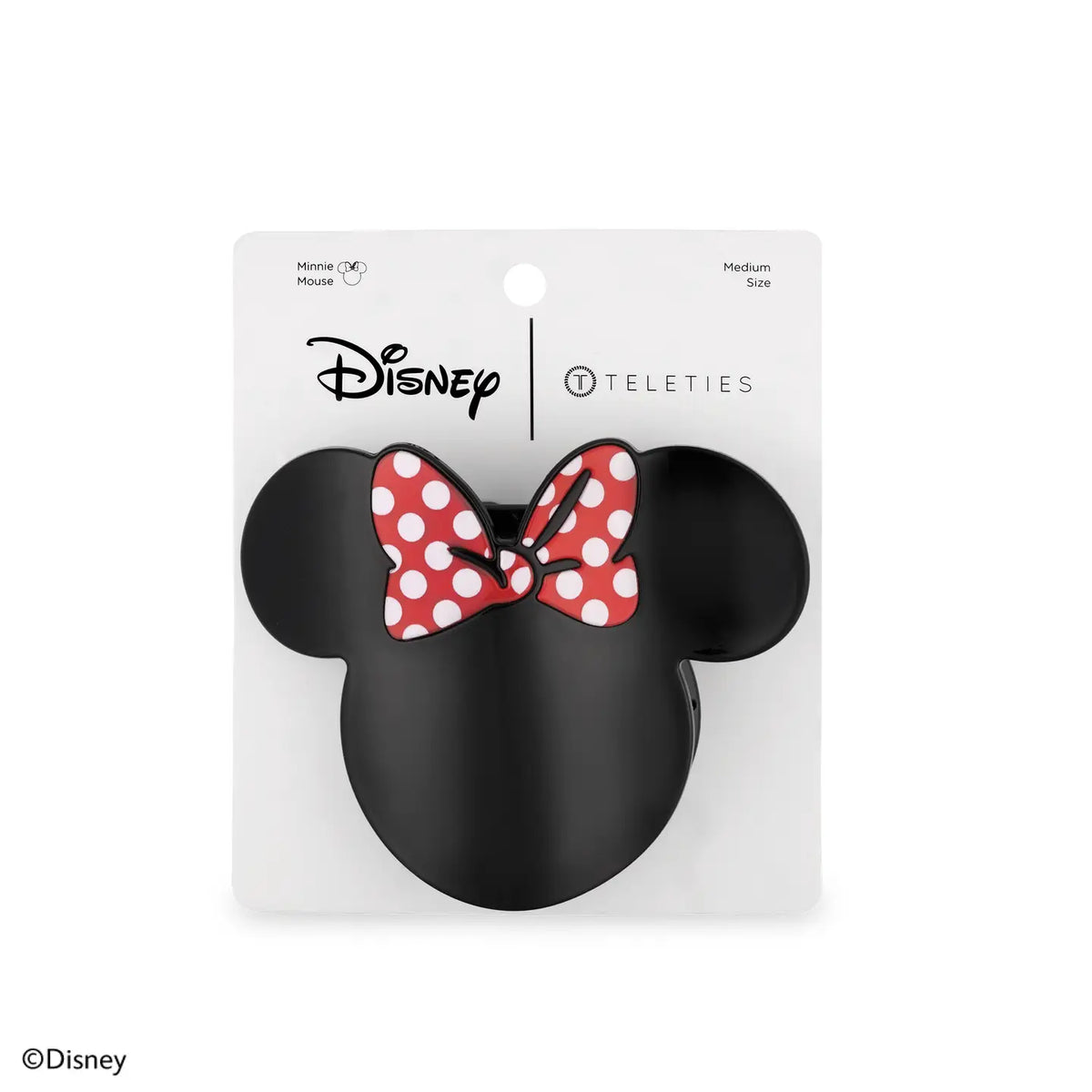 Disney: Minnie Mouse Shaped | Medium | Hair Clip