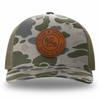 Branded Boro Leather Patch Hats