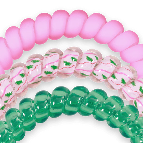 Merry Pinkmas Small Hair Ties