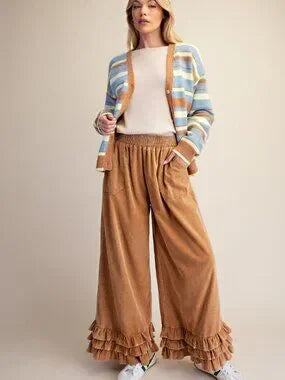 Pumpkin Patch Ruffle Pants