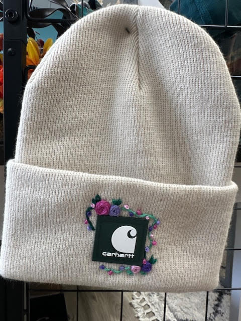 EMBROIDERED BEANIE