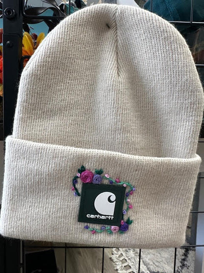 EMBROIDERED BEANIE
