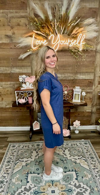 Raglan Sleeve Dress
