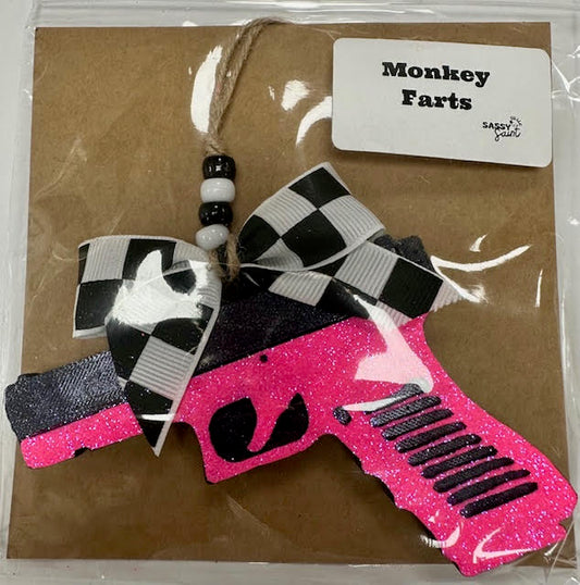 Monkey Farts Car Freshie