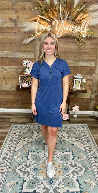 Raglan Sleeve Dress