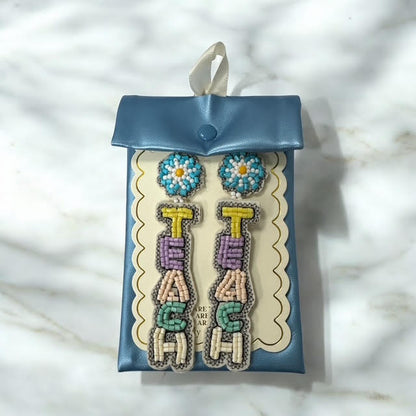 Teacher Earrings from Simply Southern