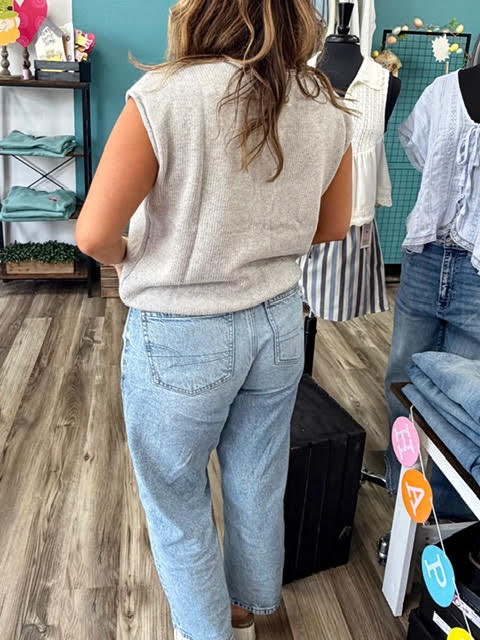 The Haven Knit Button Vest